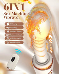 Dean | Thrusting Sex Machine with Two Heads, Heating, G-Spot & Remote Control