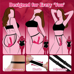 Ivy | Wearable Riding Vibrator with G-Spot Thrusting, Licking & App and Remote Control