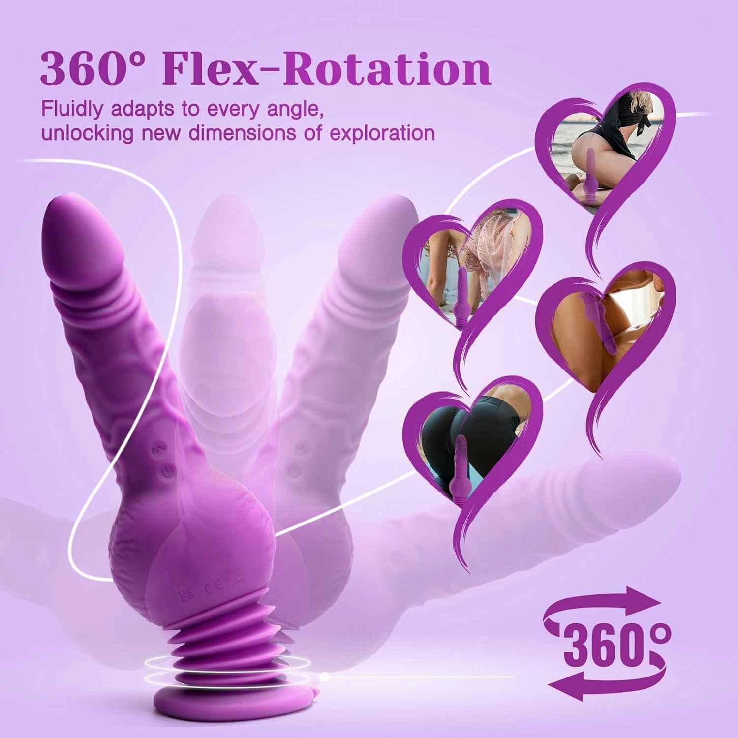 Knox | Pulsing Realistic Dildo with Multidirectional Bounce, G-Spot & Suction Base