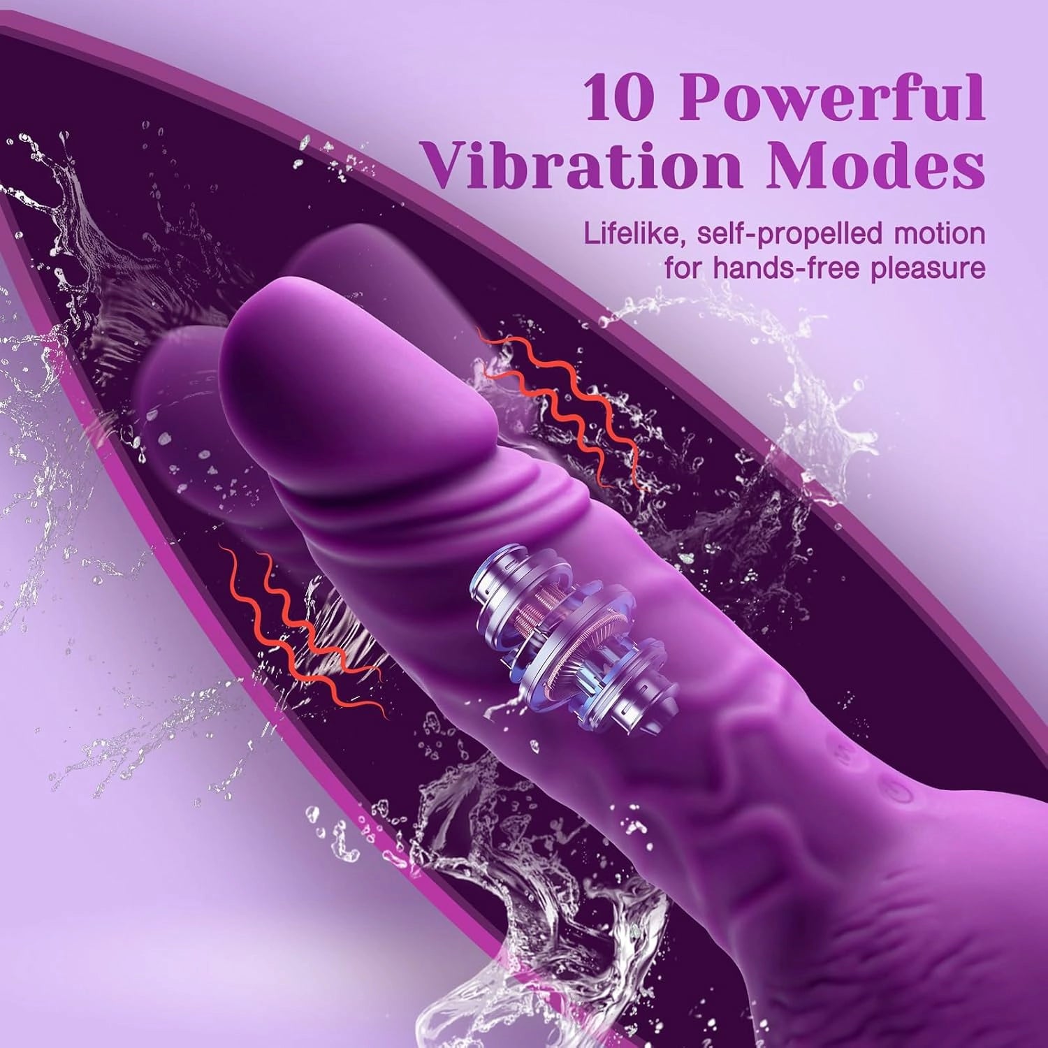Knox | Pulsing Realistic Dildo with Multidirectional Bounce, G-Spot & Suction Base
