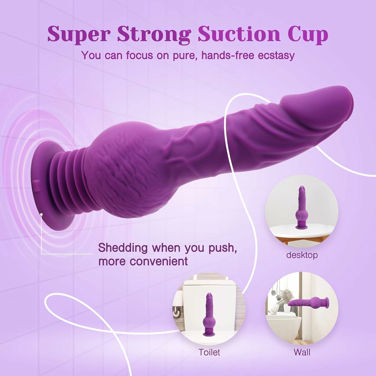 Knox | Pulsing Realistic Dildo with Multidirectional Bounce, G-Spot & Suction Base