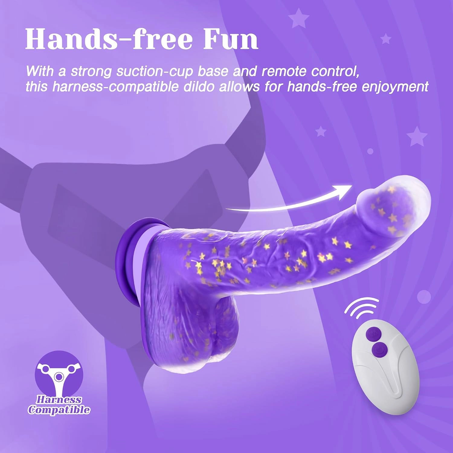 Leo | 9.1" × 1.6" Heating Thrusting Dildo with Realistic Feel, G-Spot Stimulation & Remote Control