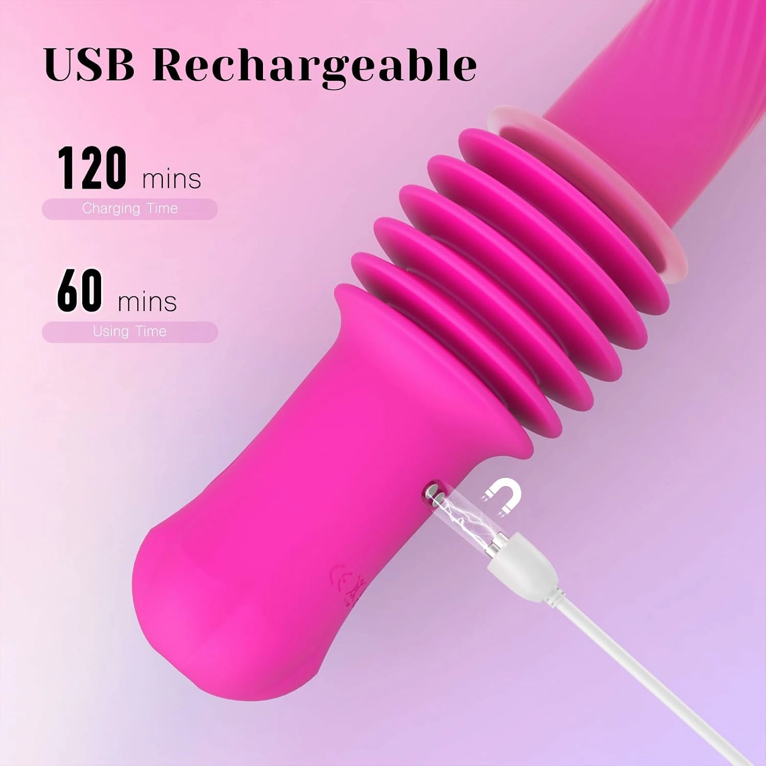 Roman | 6.6" × 1.57" Thrusting Sex Machine with Deep Slow Strokes, Heating, G-Spot & Remote Control