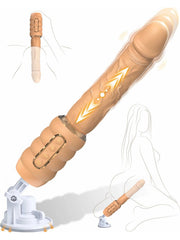 Blake | 7.09" × 1.57" Thrusting Sex Machine with Rapid Mode, G-Spot & Suction Base