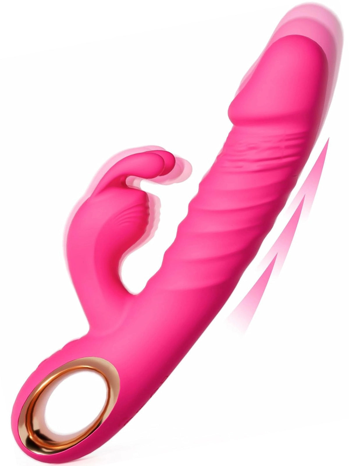 Wren | Rabbit Vibrator with Gentle Thrusting, G-Spot & Clitoral Stimulation