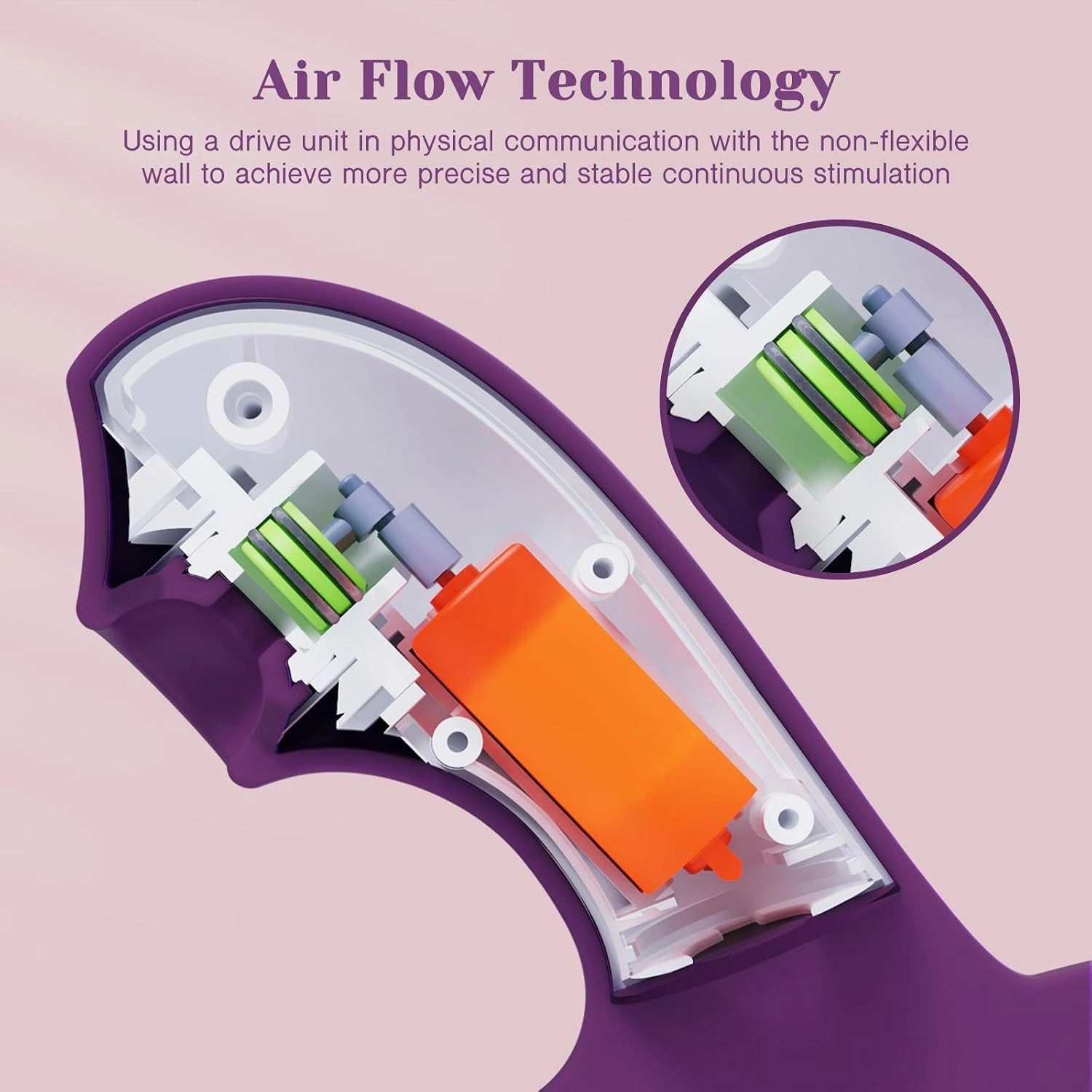 Silas | 4.92" × 1.38" Suction Vibrator with Come-Hither G-Spot Stimulation & Clitoral Suction